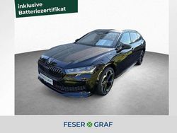 Ebony black metallic Neu 2025 Skoda Superb SportLine Kombi | 49.890 € (Guter Preis)