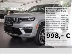 Silver zynith (silber) Gebraucht 2022 Jeep Grand Cherokee Summit SUV | 89.900 €