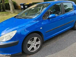 Blau Gebraucht 2003 Peugeot 307 Kleinwagen | 1.200 €