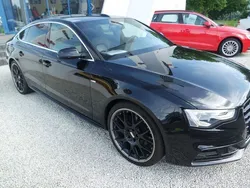 Mythosschwarz metallic Gebraucht 2016 Audi A5 Sportback S-Line Coupé | 21.990 € (Guter Preis)