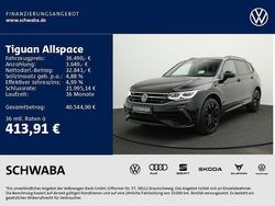 Schwarz Gebraucht 2022 VW Tiguan Allspace R-line SUV | 36.490 € (Fairer Preis)