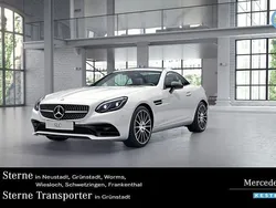Unilack polarweiß Gebraucht 2016 Mercedes SLC200 AMG Cabrio | 35.990 € (Etwas zu teuer)