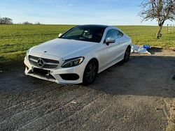 Weiß Gebraucht 2017 Mercedes C200 AMG line Coupé | 18.000 € (Guter Preis)