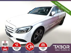 Weiss Gebraucht 2018 Mercedes C180 Avantgarde Kombi | 19.988 € (Fairer Preis)