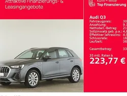 Grau Gebraucht 2022 Audi Q3 S-Line SUV | 29.929 € (Superpreis)
