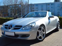 Silber Gebraucht 2007 Mercedes SLK200 Cabrio | 7.900 € (Fairer Preis)