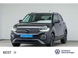 Deep black perleffekt (metallic) Gebraucht 2022 VW T-Cross Style SUV | 24.449 € (Fairer Preis)