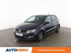 Blau Gebraucht 2016 VW Polo Allstar Kleinwagen | 11.910 € (Fairer Preis)