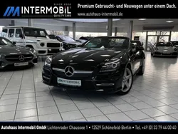 Obsidianschwarz metalliclack Gebraucht 2014 Mercedes SLK350 AMG Cabrio | 26.990 € (Fairer Preis)