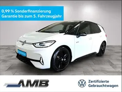Gletscherweiß metallic/schwarz Gebraucht 2025 VW ID.3 GTX Kleinwagen | 49.870 €