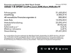 Schwarz Gebraucht 2021 BMW 320 M Sport Kombi | 31.450 € (Fairer Preis)