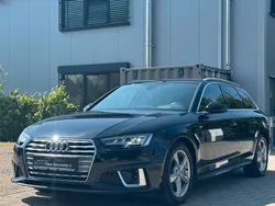 Mythosschwarz metallic Gebraucht 2019 Audi A4 S-Line Kombi | 24.990 € (Superpreis)