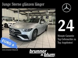 Lack hightechsilber Gebraucht 2024 Mercedes C180 AMG line Limousine | 44.990 € (Etwas zu teuer)