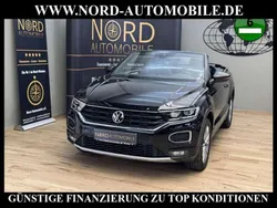 Deep black perleffek (metallic) Gebraucht 2021 VW T-Roc Cabriolet Style Cabrio | 22.900 € (Superpreis)