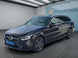 Grau Gebraucht 2021 Mercedes C300e Kombi | 28.899 € (Fairer Preis)