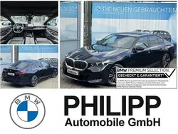 M carbonschwarz metallic Gebraucht 2024 BMW 520 M Sport Limousine | 54.279 € (Guter Preis)
