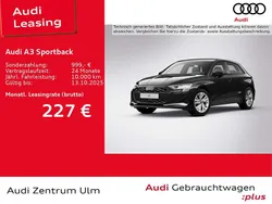 Mythosschwarz metallic Gebraucht 2025 Audi A3 Advanced Plus Limousine | 28.930 € (Fairer Preis)