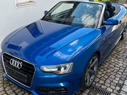 Blau Gebraucht 2016 Audi A5 Cabriolet S-Line Cabrio | 17.800 € (Guter Preis)