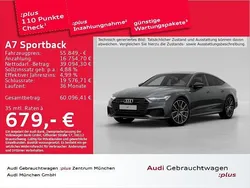 Daytonagrau perleffekt Gebraucht 2022 Audi A7 Sportback Ambiente Kleinwagen | 55.849 €