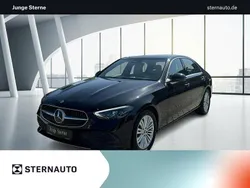 Metalliclack obsidianschwarz Gebraucht 2024 Mercedes C180 Advanced Limousine | 38.980 € (Etwas zu teuer)