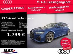 Ascariblau metallic Neu 2025 Audi RS6 Performance Kombi | 149.480 € (Superpreis)