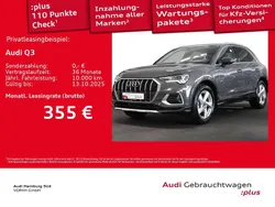 G3 nanograu metallic Gebraucht 2025 Audi Q3 S-Line SUV | 41.450 € (Fairer Preis)