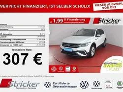 Weiß (pure white) Gebraucht 2024 VW Tiguan Allspace Life SUV | 31.978 € (Superpreis)