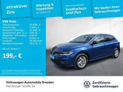 Blau Gebraucht 2023 VW Polo IQ Drive Kleinwagen | 20.890 € (Fairer Preis)