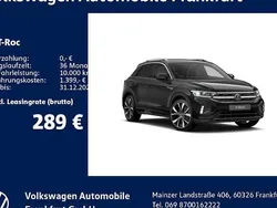 Schwarz Neu 2025 VW T-Roc R-line SUV | 43.585 € (Teuer)