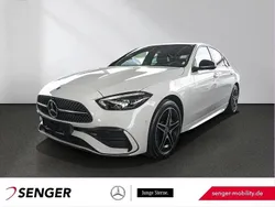 Weiß Gebraucht 2024 Mercedes C300e AMG | 47.880 € (Guter Preis)