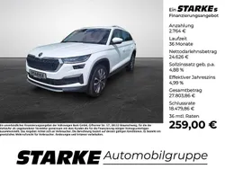 Weiß Gebraucht 2022 Skoda Kodiaq Tour SUV | 26.990 € (Superpreis)