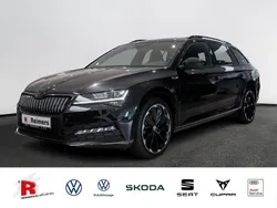 Schwarz Gebraucht 2021 Skoda Superb SportLine Limousine | 25.989 € (Fairer Preis)