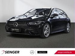 Unilack nachtschwarz Gebraucht 2024 Mercedes CLA180 Shooting Brake AMG Kombi | 33.890 € (Etwas zu teuer)
