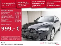 Mythosschwarz metallic Gebraucht 2024 Audi S6 Ambiente Kombi | 78.989 € (Teuer)