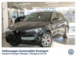 Schwarz Gebraucht 2018 Alfa Romeo Stelvio Super SUV | 23.930 € (Superpreis)