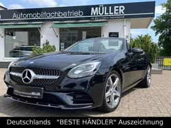 Schwarz Gebraucht 2016 Mercedes SLC180 AMG line Cabrio | 28.800 € (Teuer)