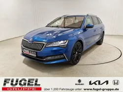 Raceblau metallic Gebraucht 2020 Skoda Superb Style Kombi | 24.899 € (Fairer Preis)