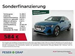 Antiguablau metallic Gebraucht 2021 Audi e-tron Ambiente SUV | 43.888 € (Teuer)