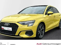 Gelb Gebraucht 2021 Audi A3 Sportback e-tron Ambiente Limousine | 24.931 € (Etwas zu teuer)