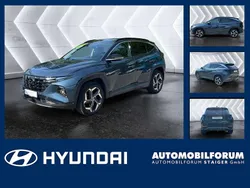 Teal blue / phantom black / me Gebraucht 2021 Hyundai Tucson Trend SUV | 25.990 € (Fairer Preis)