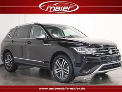 Schwarz Gebraucht 2022 VW Tiguan Allspace Elegance SUV | 31.700 € (Guter Preis)