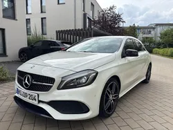 Weiß Gebraucht 2016 Mercedes A180 AMG line Limousine | 13.999 € (Fairer Preis)