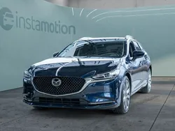 Blau Gebraucht 2024 Mazda 6 Exclusive-Line Kombi | 36.950 € (Etwas zu teuer)
