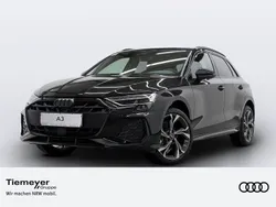 Schwarz Gebraucht 2025 Audi A3 Sportback S-Line Limousine | 31.480 € (Guter Preis)