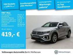 Pyritsilber metallic Gebraucht 2025 VW T-Roc R-line SUV | 34.619 € (Fairer Preis)