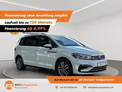Pure white Gebraucht 2021 VW Touran R-line Van / Kleinbus | 28.900 € (Fairer Preis)