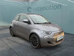Schwarz Gebraucht 2020 Fiat 500e La Prima Cabrio | 23.590 € (Teuer)