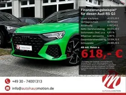 Daytonagrau perleffekt ( folie Gebraucht 2020 Audi RS Q3 Sportback Sport SUV | 48.970 € (Fairer Preis)
