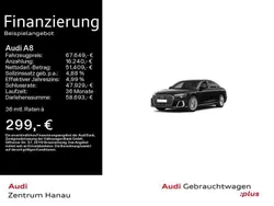 Mythosschwarz metallic Gebraucht 2024 Audi A8 Limousine | 67.649 €