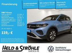 Blau Gebraucht 2024 VW T-Cross Goal SUV | 22.970 € (Superpreis)